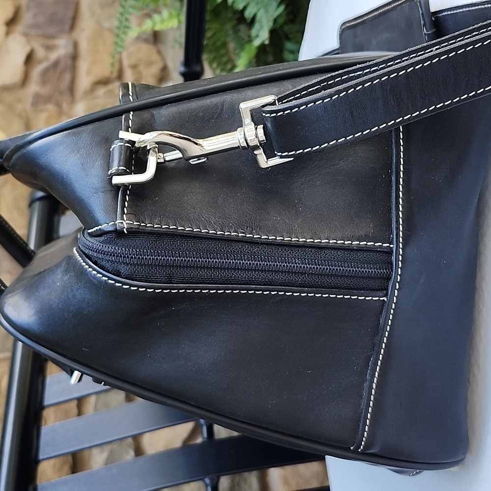 HARTMANN LEATHER UNISEX TRAVEL BAG - Picture 4 of 12